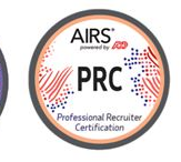 AIRS Professional Recruiter Certification badge