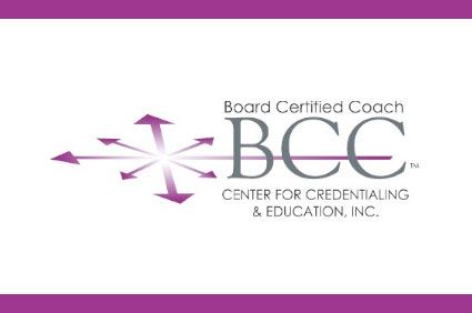 Board Certified Coach credential badge